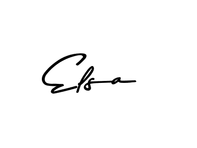 How to make Elsa name signature. Use Asem Kandis PERSONAL USE style for creating short signs online. This is the latest handwritten sign. Elsa signature style 9 images and pictures png