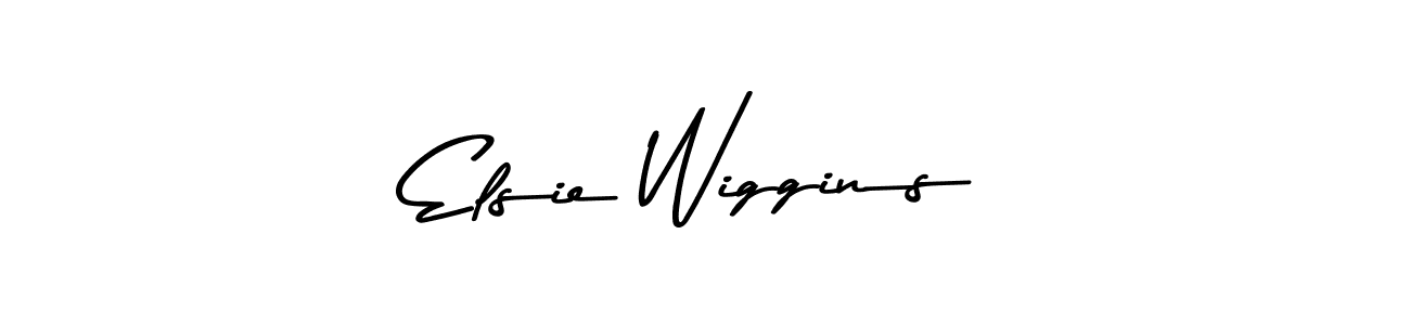 You should practise on your own different ways (Asem Kandis PERSONAL USE) to write your name (Elsie Wiggins) in signature. don't let someone else do it for you. Elsie Wiggins signature style 9 images and pictures png