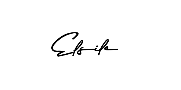 How to make Elsile signature? Asem Kandis PERSONAL USE is a professional autograph style. Create handwritten signature for Elsile name. Elsile signature style 9 images and pictures png