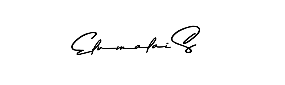 How to Draw Elumalai S signature style? Asem Kandis PERSONAL USE is a latest design signature styles for name Elumalai S. Elumalai S signature style 9 images and pictures png