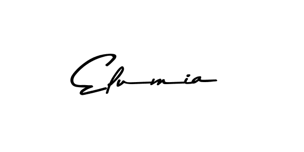 Also You can easily find your signature by using the search form. We will create Elumia name handwritten signature images for you free of cost using Asem Kandis PERSONAL USE sign style. Elumia signature style 9 images and pictures png