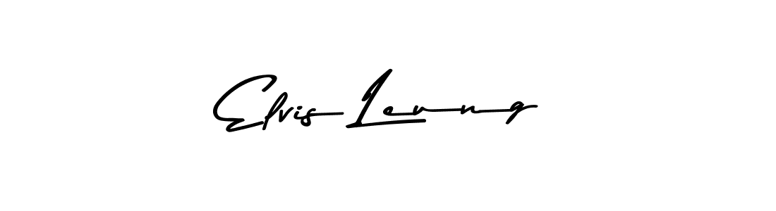 Elvis Leung stylish signature style. Best Handwritten Sign (Asem Kandis PERSONAL USE) for my name. Handwritten Signature Collection Ideas for my name Elvis Leung. Elvis Leung signature style 9 images and pictures png