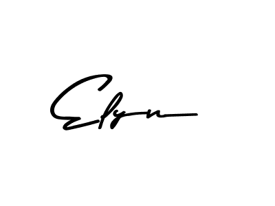 Also we have Elyn name is the best signature style. Create professional handwritten signature collection using Asem Kandis PERSONAL USE autograph style. Elyn signature style 9 images and pictures png