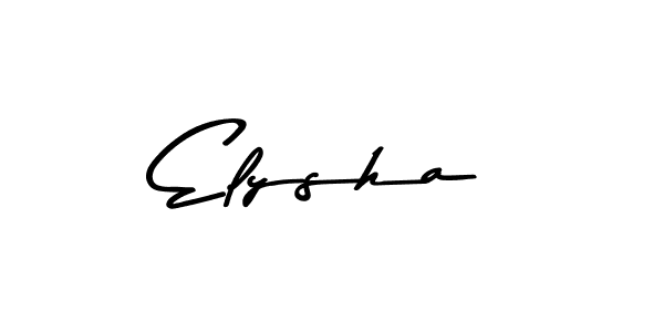 How to make Elysha signature? Asem Kandis PERSONAL USE is a professional autograph style. Create handwritten signature for Elysha name. Elysha signature style 9 images and pictures png