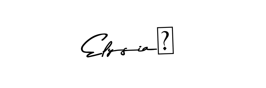 Make a beautiful signature design for name Elysia☆. Use this online signature maker to create a handwritten signature for free. Elysia☆ signature style 9 images and pictures png