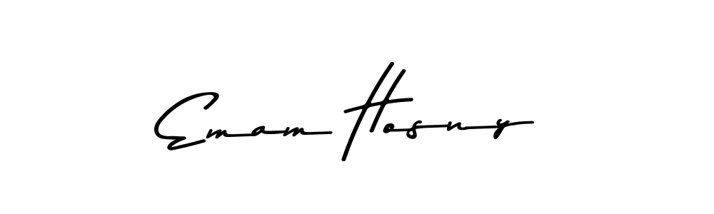 Use a signature maker to create a handwritten signature online. With this signature software, you can design (Asem Kandis PERSONAL USE) your own signature for name Emam Hosny. Emam Hosny signature style 9 images and pictures png