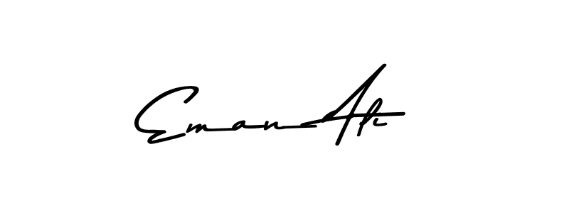 Create a beautiful signature design for name Eman Ali. With this signature (Asem Kandis PERSONAL USE) fonts, you can make a handwritten signature for free. Eman Ali signature style 9 images and pictures png