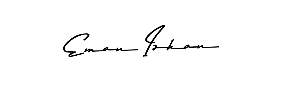 Eman Izhan stylish signature style. Best Handwritten Sign (Asem Kandis PERSONAL USE) for my name. Handwritten Signature Collection Ideas for my name Eman Izhan. Eman Izhan signature style 9 images and pictures png