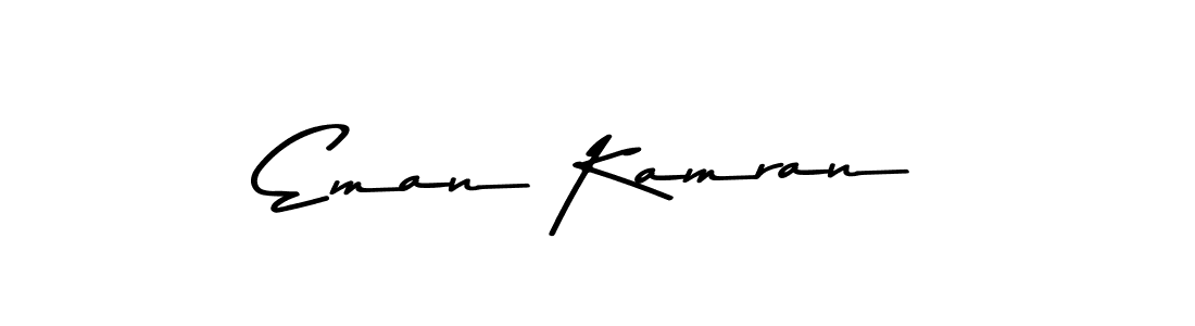 Also we have Eman Kamran name is the best signature style. Create professional handwritten signature collection using Asem Kandis PERSONAL USE autograph style. Eman Kamran signature style 9 images and pictures png