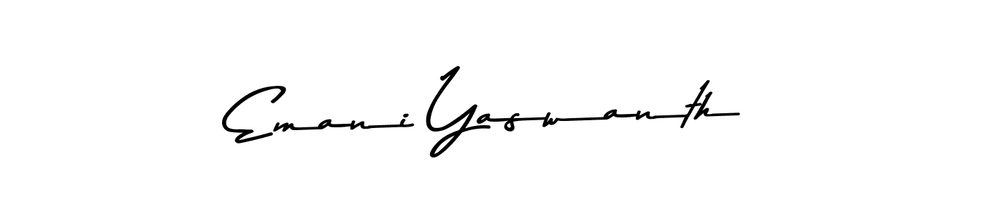 How to Draw Emani Yaswanth signature style? Asem Kandis PERSONAL USE is a latest design signature styles for name Emani Yaswanth. Emani Yaswanth signature style 9 images and pictures png