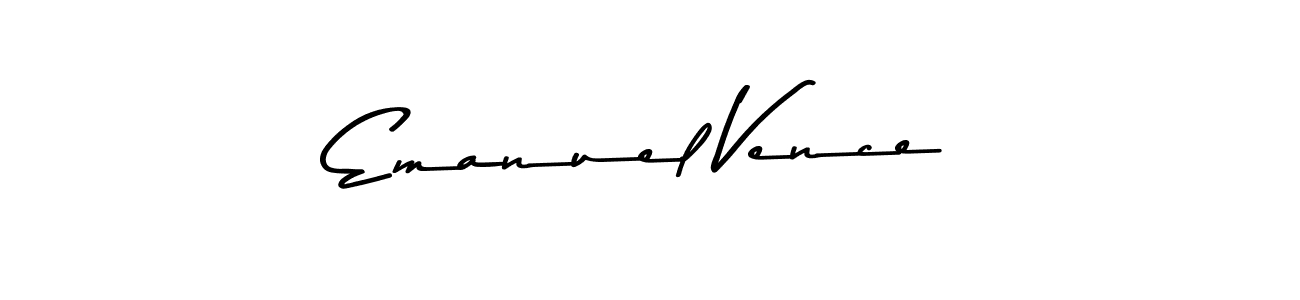 This is the best signature style for the Emanuel Vence name. Also you like these signature font (Asem Kandis PERSONAL USE). Mix name signature. Emanuel Vence signature style 9 images and pictures png