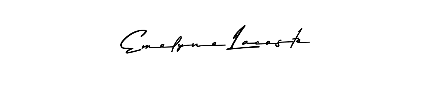 Also we have Emelyne Lacoste name is the best signature style. Create professional handwritten signature collection using Asem Kandis PERSONAL USE autograph style. Emelyne Lacoste signature style 9 images and pictures png