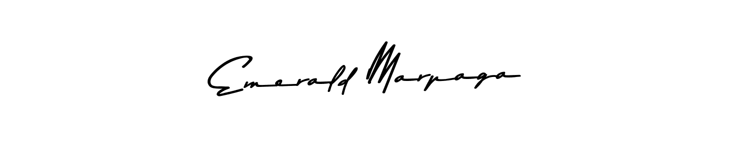Make a short Emerald Marpaga signature style. Manage your documents anywhere anytime using Asem Kandis PERSONAL USE. Create and add eSignatures, submit forms, share and send files easily. Emerald Marpaga signature style 9 images and pictures png