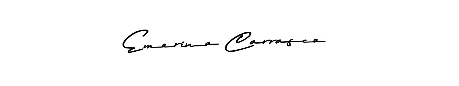 You should practise on your own different ways (Asem Kandis PERSONAL USE) to write your name (Emerina Carrasco) in signature. don't let someone else do it for you. Emerina Carrasco signature style 9 images and pictures png