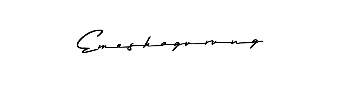 Here are the top 10 professional signature styles for the name Emeshagurung. These are the best autograph styles you can use for your name. Emeshagurung signature style 9 images and pictures png