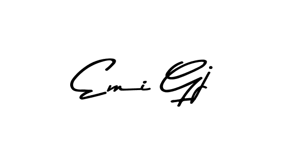 You should practise on your own different ways (Asem Kandis PERSONAL USE) to write your name (Emi Gj) in signature. don't let someone else do it for you. Emi Gj signature style 9 images and pictures png