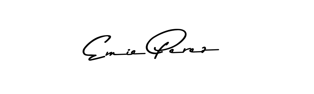 Use a signature maker to create a handwritten signature online. With this signature software, you can design (Asem Kandis PERSONAL USE) your own signature for name Emie Perez. Emie Perez signature style 9 images and pictures png