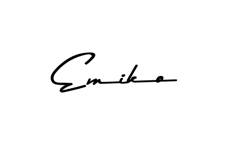 if you are searching for the best signature style for your name Emiko. so please give up your signature search. here we have designed multiple signature styles  using Asem Kandis PERSONAL USE. Emiko signature style 9 images and pictures png