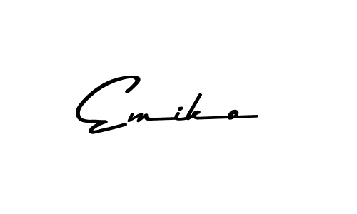 Make a short Emiko signature style. Manage your documents anywhere anytime using Asem Kandis PERSONAL USE. Create and add eSignatures, submit forms, share and send files easily. Emiko signature style 9 images and pictures png