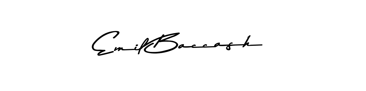 Also we have Emil Baccash name is the best signature style. Create professional handwritten signature collection using Asem Kandis PERSONAL USE autograph style. Emil Baccash signature style 9 images and pictures png