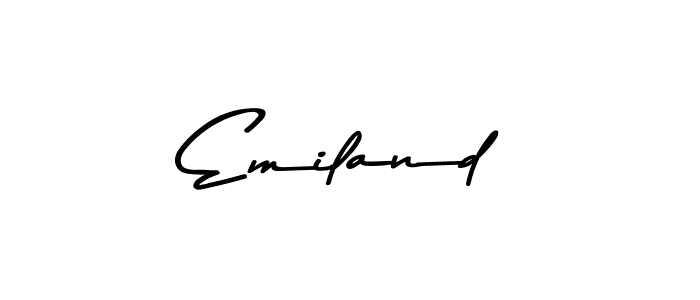 The best way (Asem Kandis PERSONAL USE) to make a short signature is to pick only two or three words in your name. The name Emiland include a total of six letters. For converting this name. Emiland signature style 9 images and pictures png