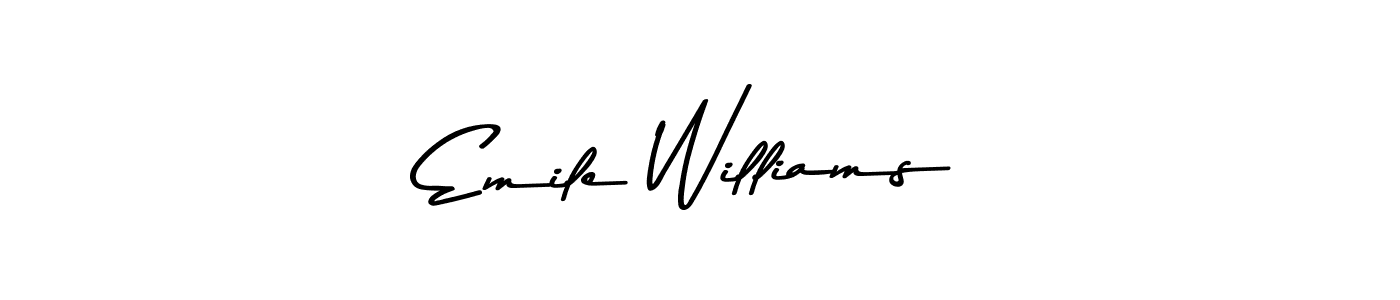 Also we have Emile Williams name is the best signature style. Create professional handwritten signature collection using Asem Kandis PERSONAL USE autograph style. Emile Williams signature style 9 images and pictures png