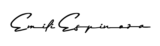 You can use this online signature creator to create a handwritten signature for the name Emili Espinoza. This is the best online autograph maker. Emili Espinoza signature style 9 images and pictures png