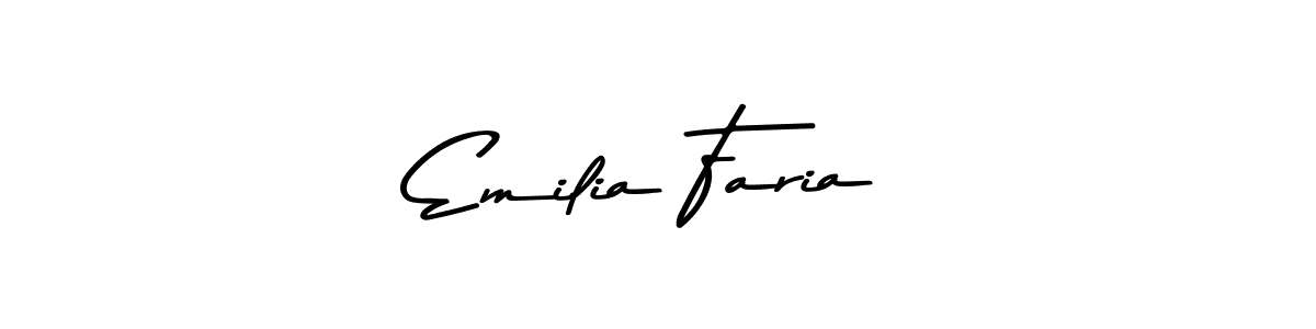 Emilia Faria stylish signature style. Best Handwritten Sign (Asem Kandis PERSONAL USE) for my name. Handwritten Signature Collection Ideas for my name Emilia Faria. Emilia Faria signature style 9 images and pictures png
