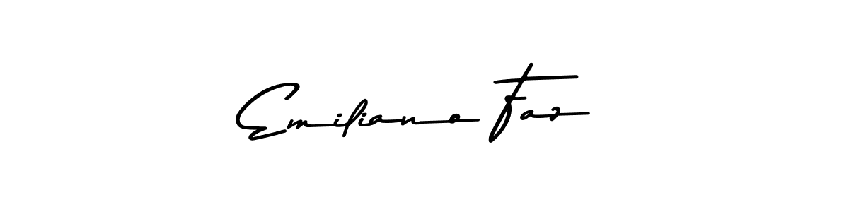 if you are searching for the best signature style for your name Emiliano Faz. so please give up your signature search. here we have designed multiple signature styles  using Asem Kandis PERSONAL USE. Emiliano Faz signature style 9 images and pictures png