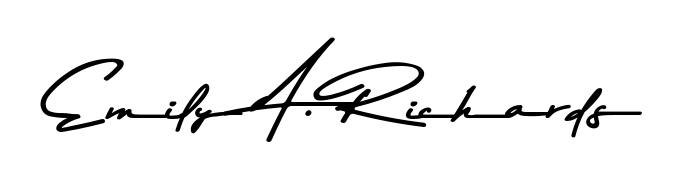 87+ Emily A. Richards Name Signature Style Ideas | Amazing Digital ...