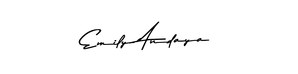 The best way (Asem Kandis PERSONAL USE) to make a short signature is to pick only two or three words in your name. The name Emily Andaya include a total of six letters. For converting this name. Emily Andaya signature style 9 images and pictures png