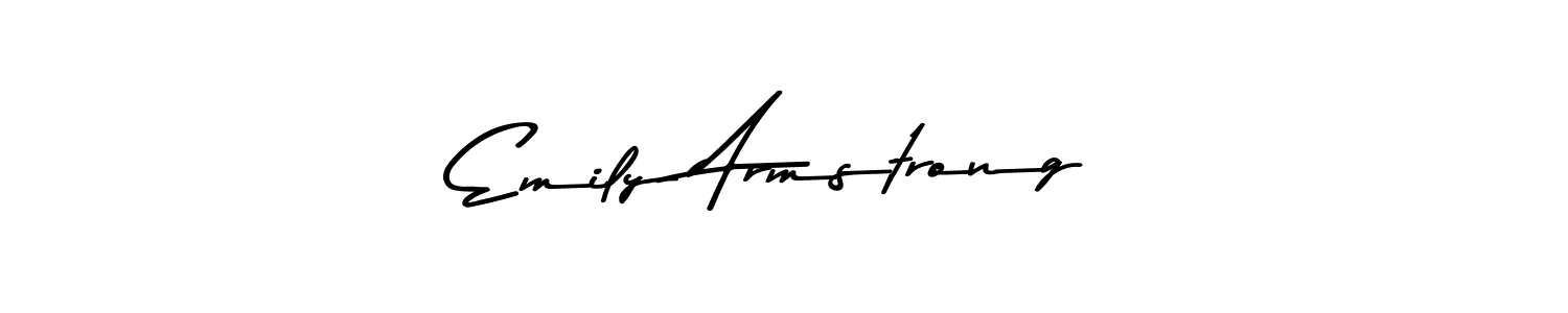 Create a beautiful signature design for name Emily Armstrong. With this signature (Asem Kandis PERSONAL USE) fonts, you can make a handwritten signature for free. Emily Armstrong signature style 9 images and pictures png