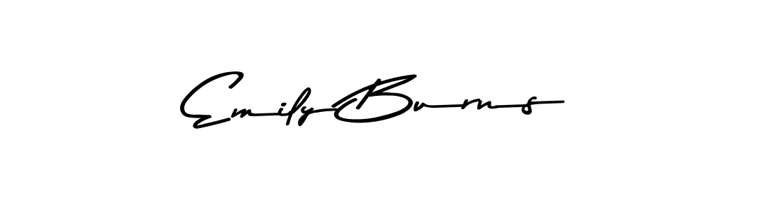 Design your own signature with our free online signature maker. With this signature software, you can create a handwritten (Asem Kandis PERSONAL USE) signature for name Emily Burns. Emily Burns signature style 9 images and pictures png