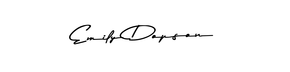 Once you've used our free online signature maker to create your best signature Asem Kandis PERSONAL USE style, it's time to enjoy all of the benefits that Emily Dopson name signing documents. Emily Dopson signature style 9 images and pictures png