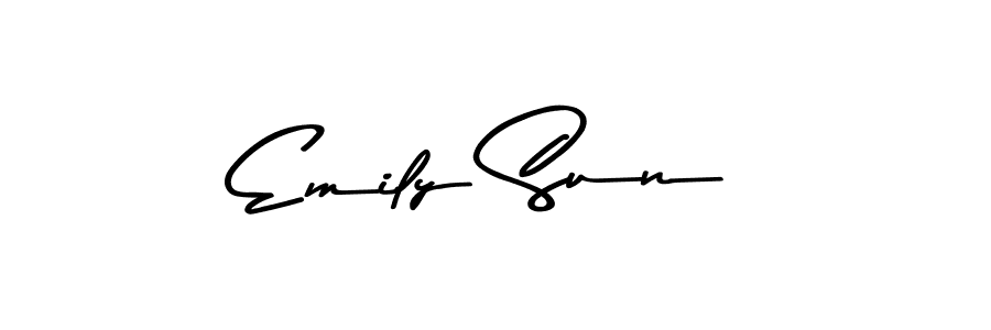 How to make Emily Sun signature? Asem Kandis PERSONAL USE is a professional autograph style. Create handwritten signature for Emily Sun name. Emily Sun signature style 9 images and pictures png
