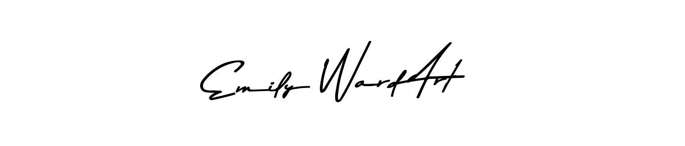 Make a beautiful signature design for name Emily Ward Art. With this signature (Asem Kandis PERSONAL USE) style, you can create a handwritten signature for free. Emily Ward Art signature style 9 images and pictures png