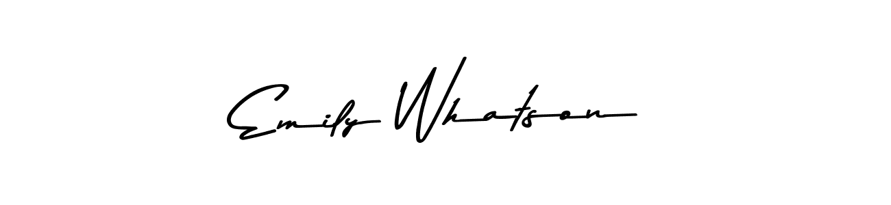 How to make Emily Whatson signature? Asem Kandis PERSONAL USE is a professional autograph style. Create handwritten signature for Emily Whatson name. Emily Whatson signature style 9 images and pictures png