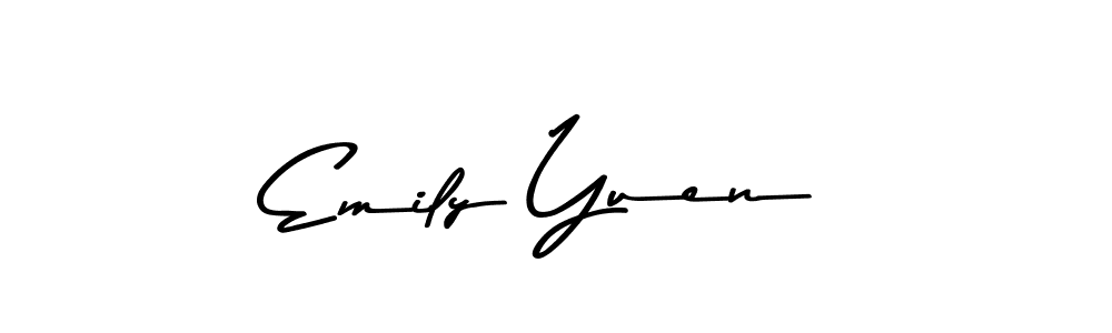 How to make Emily Yuen signature? Asem Kandis PERSONAL USE is a professional autograph style. Create handwritten signature for Emily Yuen name. Emily Yuen signature style 9 images and pictures png