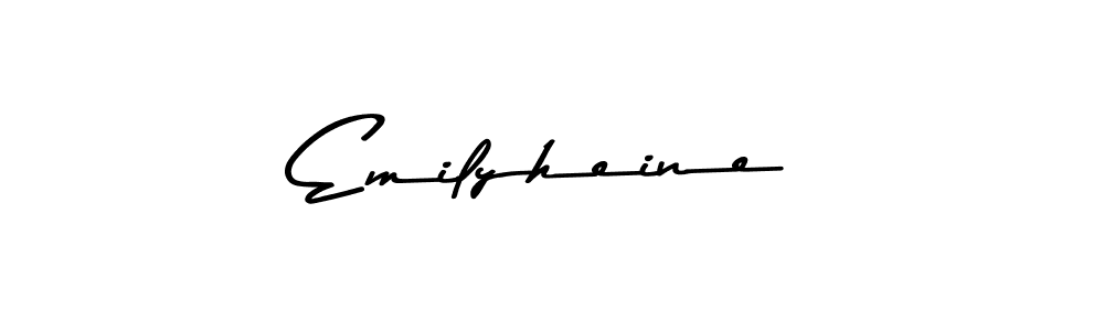 Also You can easily find your signature by using the search form. We will create Emilyheine name handwritten signature images for you free of cost using Asem Kandis PERSONAL USE sign style. Emilyheine signature style 9 images and pictures png