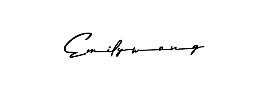 Also You can easily find your signature by using the search form. We will create Emilywong name handwritten signature images for you free of cost using Asem Kandis PERSONAL USE sign style. Emilywong signature style 9 images and pictures png