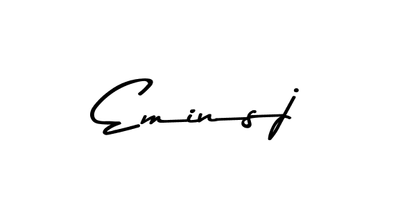 Make a beautiful signature design for name Eminsj. Use this online signature maker to create a handwritten signature for free. Eminsj signature style 9 images and pictures png