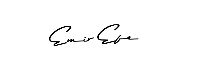 Emir Efe stylish signature style. Best Handwritten Sign (Asem Kandis PERSONAL USE) for my name. Handwritten Signature Collection Ideas for my name Emir Efe. Emir Efe signature style 9 images and pictures png