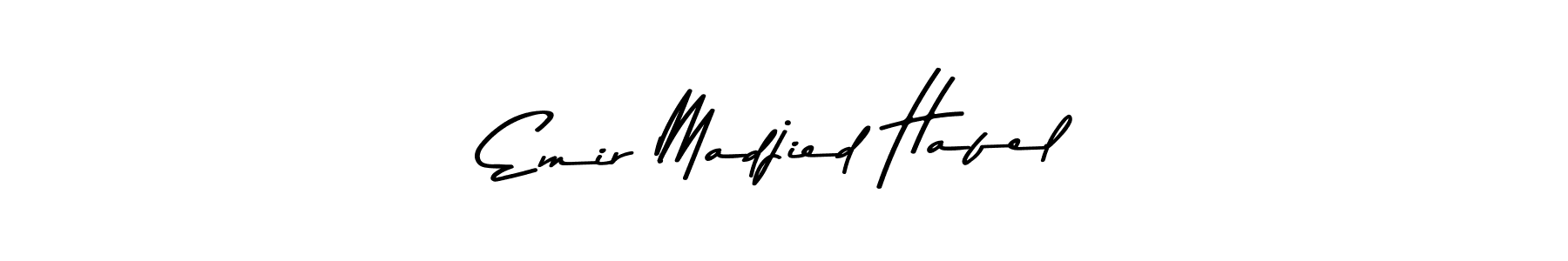 Asem Kandis PERSONAL USE is a professional signature style that is perfect for those who want to add a touch of class to their signature. It is also a great choice for those who want to make their signature more unique. Get Emir Madjied Hafel name to fancy signature for free. Emir Madjied Hafel signature style 9 images and pictures png
