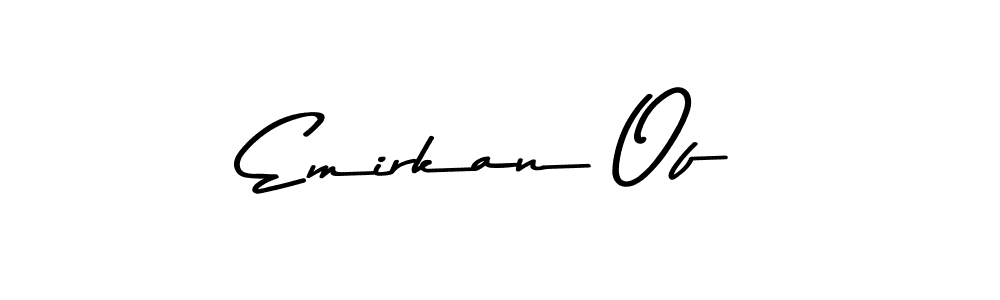 Similarly Asem Kandis PERSONAL USE is the best handwritten signature design. Signature creator online .You can use it as an online autograph creator for name Emirkan Of. Emirkan Of signature style 9 images and pictures png