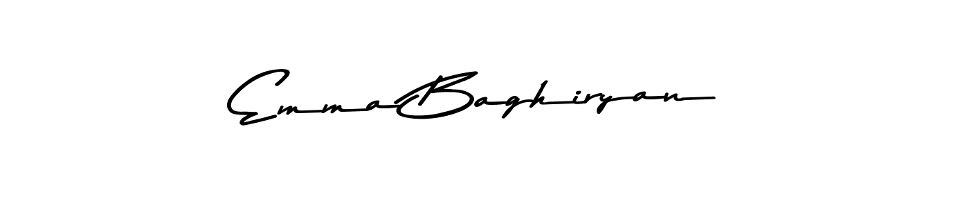 Make a short Emma Baghiryan signature style. Manage your documents anywhere anytime using Asem Kandis PERSONAL USE. Create and add eSignatures, submit forms, share and send files easily. Emma Baghiryan signature style 9 images and pictures png