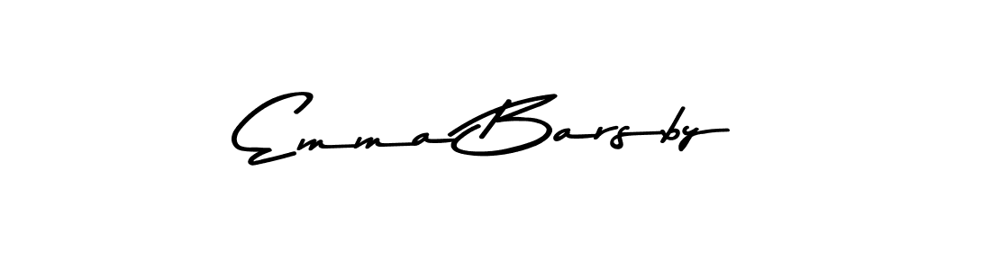 How to make Emma Barsby name signature. Use Asem Kandis PERSONAL USE style for creating short signs online. This is the latest handwritten sign. Emma Barsby signature style 9 images and pictures png