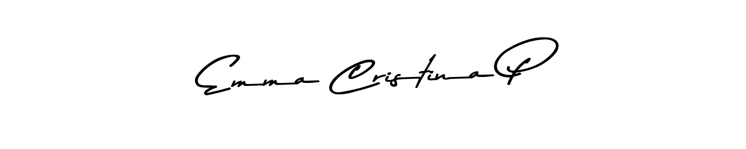 Here are the top 10 professional signature styles for the name Emma Cristina P. These are the best autograph styles you can use for your name. Emma Cristina P signature style 9 images and pictures png