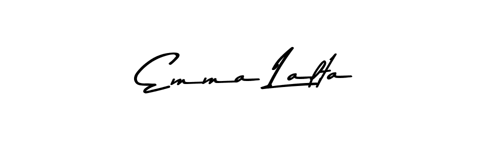 This is the best signature style for the Emma Lalta name. Also you like these signature font (Asem Kandis PERSONAL USE). Mix name signature. Emma Lalta signature style 9 images and pictures png