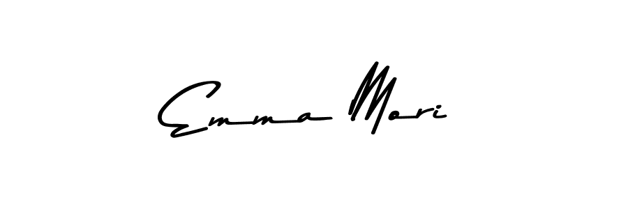 The best way (Asem Kandis PERSONAL USE) to make a short signature is to pick only two or three words in your name. The name Emma Mori include a total of six letters. For converting this name. Emma Mori signature style 9 images and pictures png
