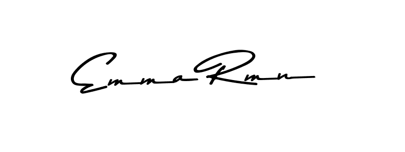 if you are searching for the best signature style for your name Emma Rmn. so please give up your signature search. here we have designed multiple signature styles  using Asem Kandis PERSONAL USE. Emma Rmn signature style 9 images and pictures png